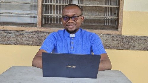 Claretian priest and IT expert, Fr Joel Nkongolo