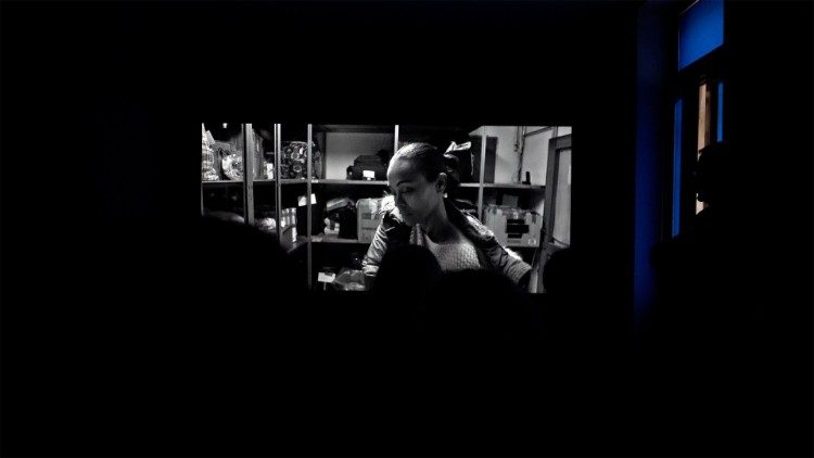 Un frame del documentario del regista Marco Perego, protagonista l'attrice Zoe Saldana