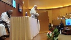 L'arcivescovo Vincenzo Paglia a Bangalore all'assemblea generale della Conferenza Episcopale indiana