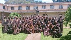 Franciscanos da Ordem dos Frades Menores reunidos em Nairobi (Quénia)