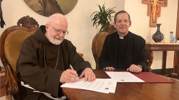 Podpisanie umowy o współpracy między Papieską Komisją ds. Ochrony Nieletnich a Uniwersytetem Świętego Krzyża (Santa Croce)