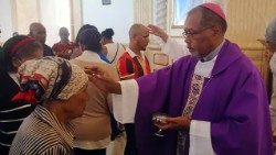 Dom Ildo Fortes, Bispo de Mindelo (Cabo Verde), na Quarta-feira de Cinzas