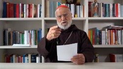 Le cardinal Raniero Cantalamessa, prédicateur de la Maison pontificale
