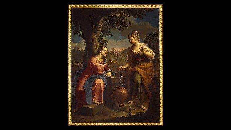 F. Trevisani, Cristo y la samaritana en el pozo, © Museos Vaticanos