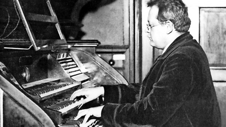 L'organista e compositore Max Reger