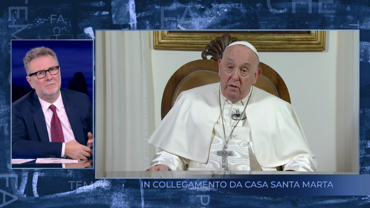 Il Papa nell'intervista con Fabio Fazio