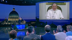 El Papa Francisco durante la entrevista en el programa 'Che tempo che fa', de la televisión italiana Nove.