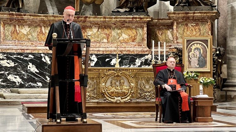 Il cardinale Gambetti e il cardinale Ravasi