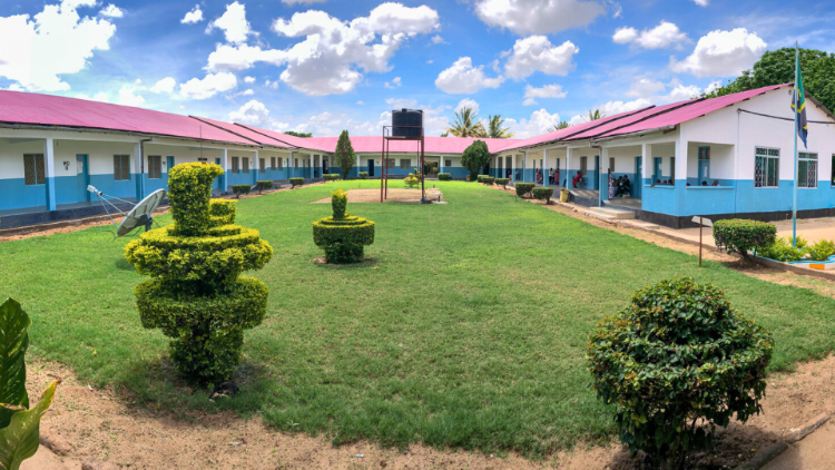 A view of the new clinic's grounds