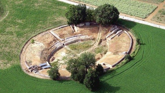 Senigallia, il teatro del parco archeologico regionale della città romana di Suasa