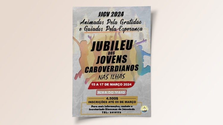 Jubileu dos Jovens Caboverdianos, nas Paróquias e Ilhas - logotipo