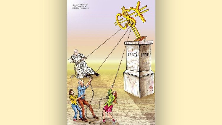 A nova ilustração de Maupal para a Mensagem de Quaresma do Papa (Vatican Media)