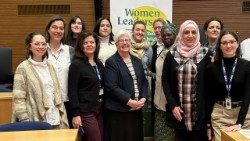 Le partecipanti alla conferenza"Women Leaders: Towards a brighter future"