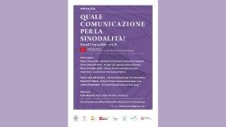 O baner do Webinar/Lab "Qual comunicação para a sinodalidade?"