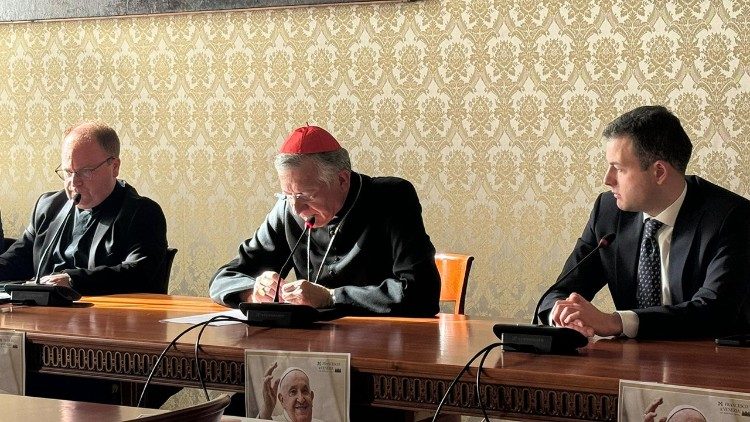 La presentazione della visita del Papa a Venezia con il patriarca Moraglia