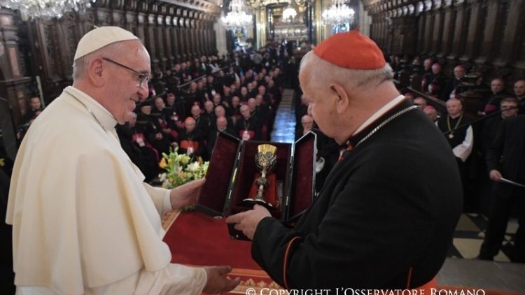 2016.07.27- spotkanie Papieża Franciszka z polskimi biskupami