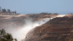 Israelische Truppen an der Grenze zum Gaza-Streifen
