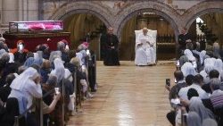 Il Papa a Verona: a San Zeno incontra il clero e poi i bambini
