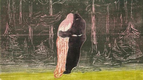 Edvard Munch, «Verso la foresta II» (Museo Munch, Oslo, 1915)