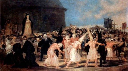 Francisco Goya, «Una Processione di Flagellanti» (1812)