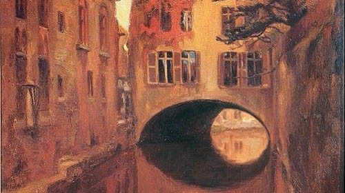 Diego Rivera «La casa sul ponte» (1909)