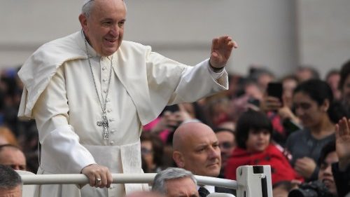 Papa Francesco udienza generale 28 marzo 2018