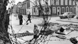 Foto storica di Belfast al tempo dei cosiddetti Troubles
