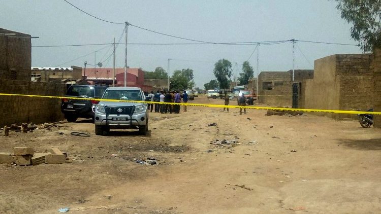 Polizei sichert die Tatorte in Burkina Faso