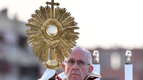 Pavens preken på Kristi legemsfest