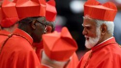 À droite, le cardinal Coutts, lors du consistoire de juin 2018. 