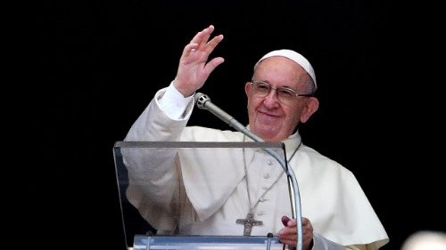 教皇フランシスコ、2018年8月5日、バチカンでの日曜正午の祈り