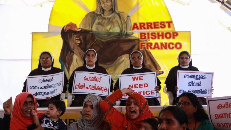 Ordensfrauen in Kerala demonstrierten für die Festnahme des Bischofs - mit Erfolg