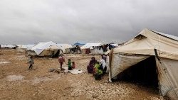 Flüchtlingslager in der Provinz Deir ez-Zor nahe der gleichnamigen Stadt