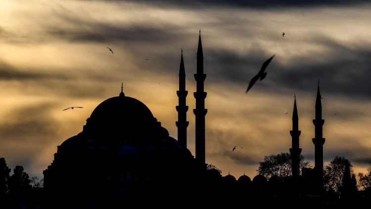 Moschee am Goldenen Horn in Istanbul