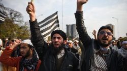 Islamabad im Februar 2019: Islamisten protestieren gegen den Freispruch Asia Bibis 