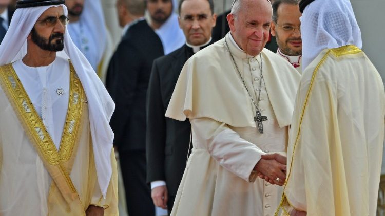 Papin posjet UAE 2019. godine