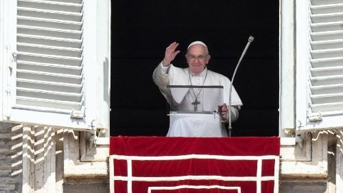 教皇フランシスコ、2019年4月7日、バチカンでの日曜正午の祈り
