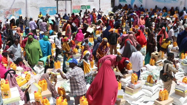 Sfollati somali a Mogadiscio