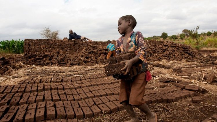Child labour in Malawi.