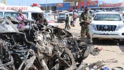 索馬里首都摩加迪沙發生汽車炸彈恐怖事件