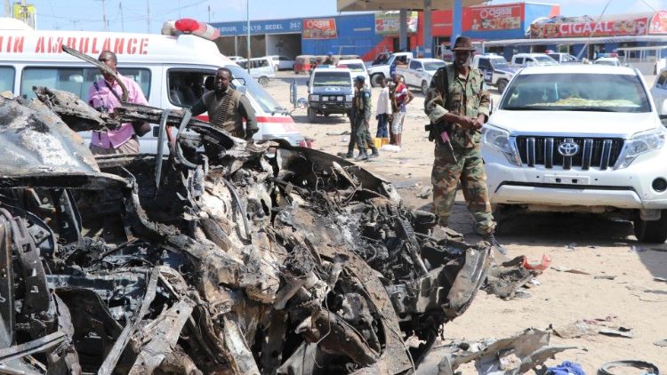 索马里首都摩加迪沙发生汽车炸弹恐怖事件