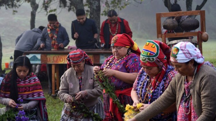 En fredsseremoni i Kaminalyuyu, Guatemala by, 29. desember 2019