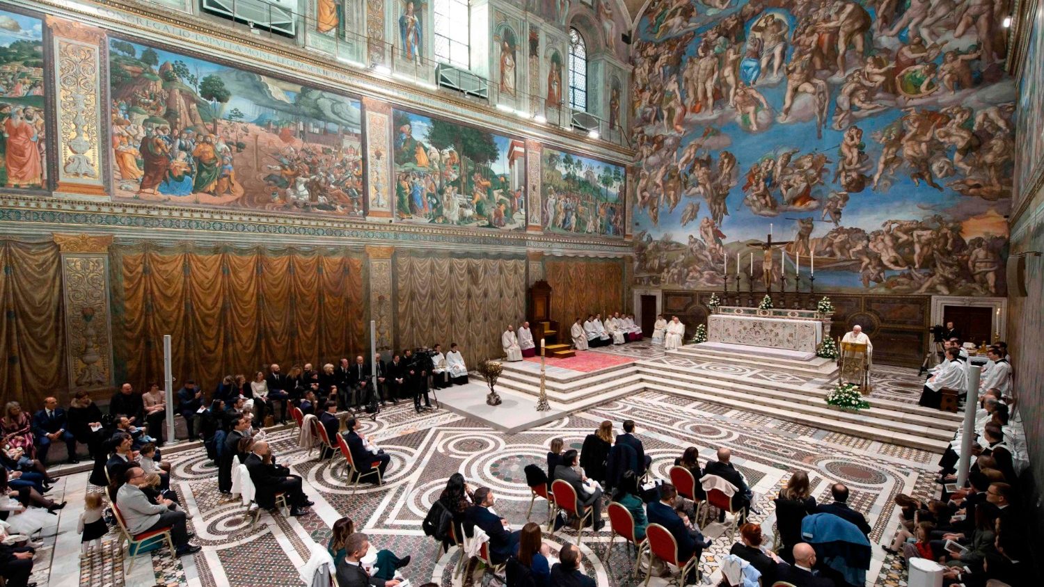 Covid-19: Pope will not celebrate baptisms in the Sistine Chapel