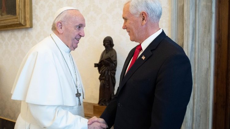 VATICAN-US-POPE-PENCE-MEETING-DIPLOMACY-POLITICS