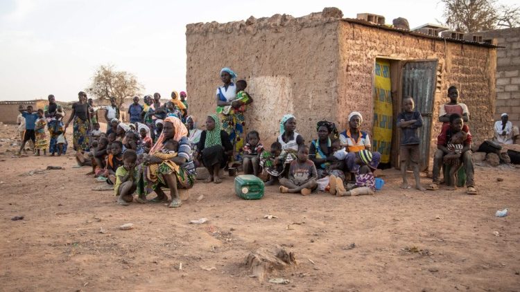 Лагерь беженцев на севере Буркина-Фасо