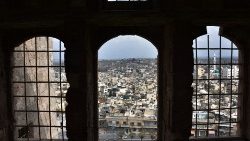 SVue sur Alep depuis la citadelle de la ville, le 25 mars dernier
