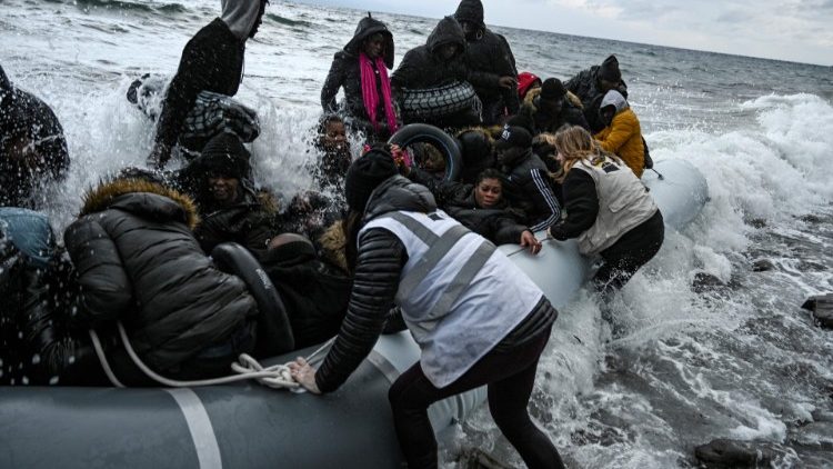 flygtninge på Lesbos