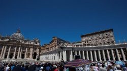 St. Peter's Square in the Vatican.