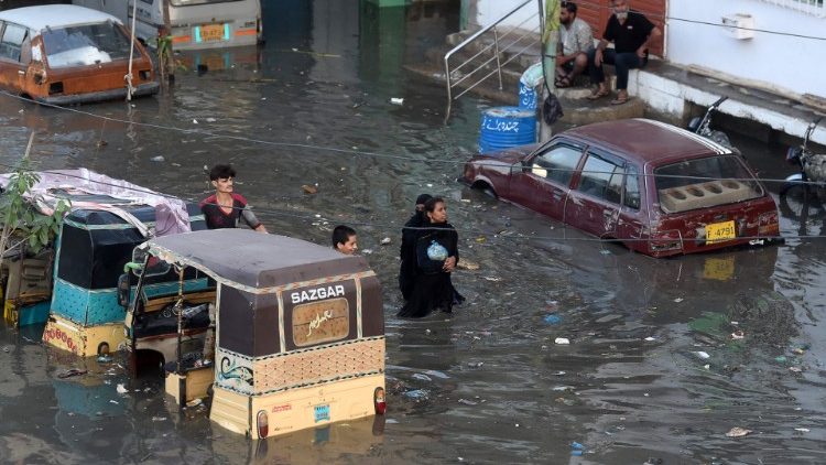 巴基斯坦豪雨成災