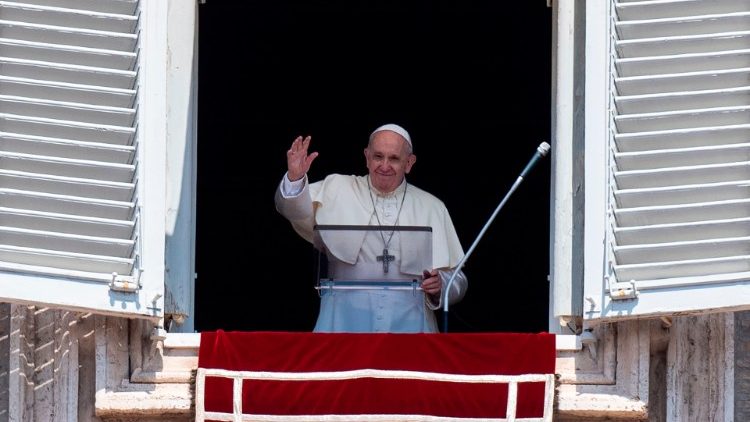 教皇フランシスコ　2020年8月15日　「聖母の被昇天」祭日の正午の祈り